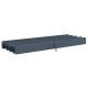 Outsunny Pergola Roof, Retractable Sun Shade Cover for 2.85 x 2m Pergola, UV30+ Protected, Dark Grey