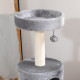 PawHut Cat Tree Tower for Indoor Cats Climbing Activity Center Kitten Furniture with Jute Scratching Post Bed Tunnel Perch Hangi