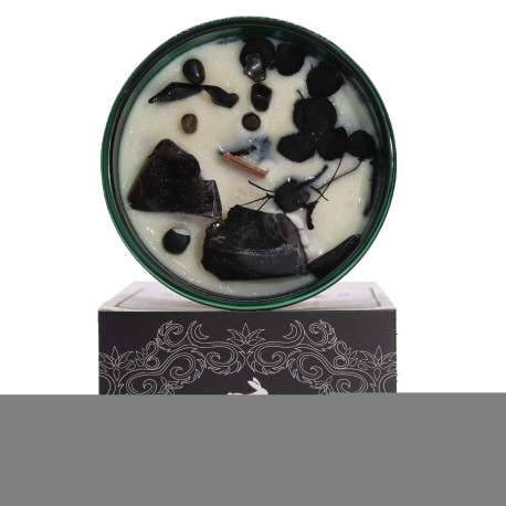 Hop Hare Crystal Magic Flower Candle - The Knight of Swords