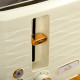 3000W 1.7L Rapid Boil Kettle &amp; 4 Slice Toaster, Kettle and Toaster Set with 7 Browning Controls and Crumb Tray, Beige