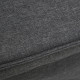 Fabric Sleeper Chair, Folding Chair Bed with Adjustable Backrest, Pillow, Side Pockets for Living Room, Charcoal Grey