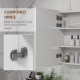 kleankin Bathroom Mirror Cabinet with Light, Bathroom Storage Cupboard with Adjustable Shelf, USB Powered, 90x15x70cm, White