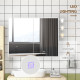 kleankin Bathroom Mirror Cabinet with Light, Bathroom Storage Cupboard with Adjustable Shelf, USB Powered, 90x15x70cm, White