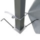 Outsunny 4m x 3(m)Garden Gazebo, Double Roof Outdoor Gazebo Canopy Shelter with Curtains, Solid Steel Frame for Lawn and Deck, G