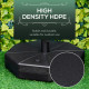 Outsunny Octagonal Garden Parasol Base Holder Outdoor Market Umbrella Stand Weights, Up to 28kg Water Filled or 40kg Sand Filled