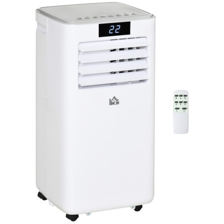 7000 BTU Air Conditioning Unit, 3-in-1 Portable Air Conditioner, Dehumidifier, Cooling Fan with Remote Control, LED Display, 2 S