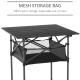 Outsunny Outdoor Folding Camping Table W/ Storage Bag, Portable for Garden Beach Picnic