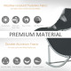 Outsunny 2 Pieces Folding Sun Lounger, S-shaped Lounge Chairs Reclining Sleeping Bed with Aluminium Frame