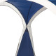 Outsunny 3.5 x 3.5M Camping Gazebo, Outdoor Event Shelter Dome Tent Garden Sun Shelter Patio Spire Arc Pavilion Camp Sun Shade, 