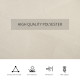Outsunny Replacement Gazebo Curtains, 4-Panel Gazebo Side Panels Only, for 3 x 3 (M) Gazebos or Pergolas, Hooks/C-Rings Included