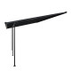 Outsunny Outdoor Patio Gazebo Pergola, Aluminum Post, 4.35 x 3 m PC Roof