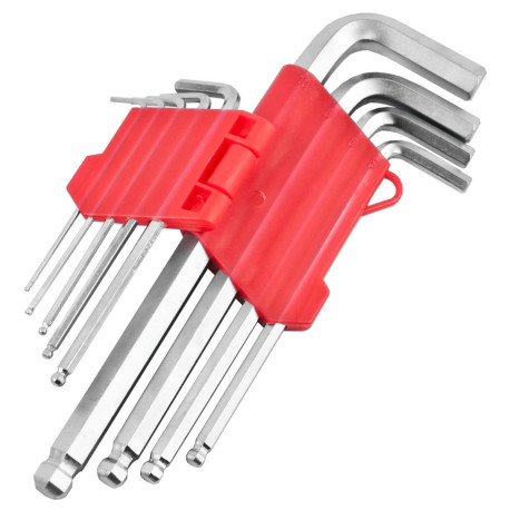 9 Piece Extra Long Allen Key Set