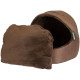 Soft Fleece Cat Igloo Bed