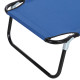 Outsunny 2 Piece Foldable Sun Loungers with 5-Position Adjustable Backrest, Outdoor Portable Recliner Chaise Lounge Chairs with 