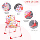 Outsunny Kids Outdoor Bistro Table and Chair Set Butterfly Pattern Garden Patio Backyard with Removable &amp; Height Adjustable Para