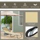 Outsunny Foldable Sun Lounger with 5-Position Adjustable Backrest, Outdoor Portable Recliner Chaise Lounge Chair with Breathable