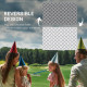 Outsunny Reversible Outdoor Rug with Carry Bag, Waterproof Plastic Straw Mat for Garden, Deck, RV, Picnic, Beach, Camping, 182 x