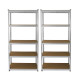 2 x Galvanised Racking Units 90 x 40 x 180
