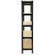 Monster Racking T-Rax Heavy Duty Shelving Units, Black, 75cm W, 30cm D, Set of 2
