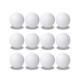 12 Pack Plastic Table Tennis Balls Ping Pong Ball for Indoor Outdoor 3.5cm - White