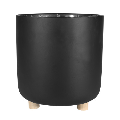 Moda Black Footed Planter (17cm x 17cm)