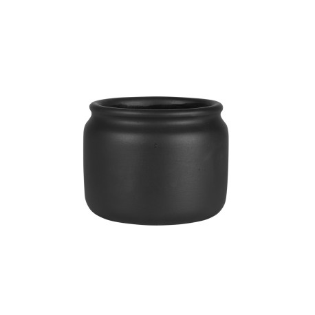 Moda Black Honey Pot Planter (11cm x 14cm)