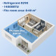 14000 BTU Air Conditioning Unit, 3-in-1 Portable Air Conditioner, Dehumidifier, Cooling Fan with 3 Speeds, Remote Control, LED D