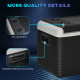 Outsunny 30L Car Refrigerator, Portable Compressor Car Fridge Freezer, Electric Cooler Box with 12/24V DC and 110-240V AC for Ca
