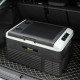 Outsunny 30L Car Refrigerator, Portable Compressor Car Fridge Freezer, Electric Cooler Box with 12/24V DC and 110-240V AC for Ca