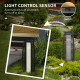 Outsunny Rattan Solar Floor Lamp, 68cm Tall Outdoor Garden Lantern Pathway Light &amp; Decorative Lighting with Auto On/Off LED Ligh