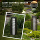 Outsunny Rattan Solar Floor Lamp,  68cm Tall Outdoor Garden Lantern Pathway Light &amp; Decorative Lighting with Auto On/Off LED Lig