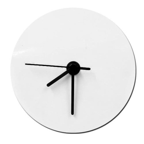 Clock Any Design Or Text Circle Square - Metal Street Sign Wall Sign - Personalise custom art