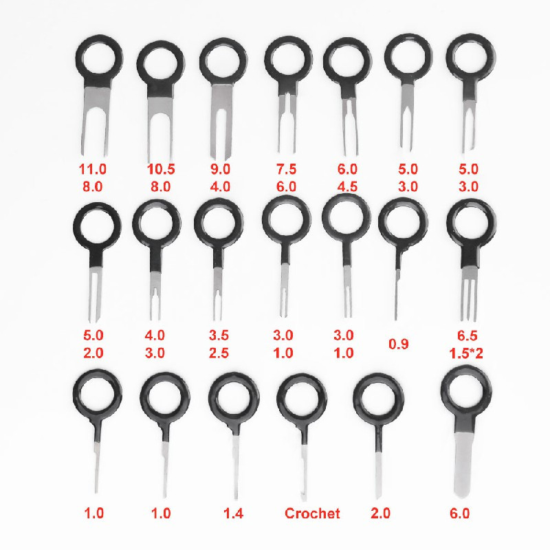 38 pcs Car Terminal Removal Tool Wire Plug Connector Extractor Puller Release Pin