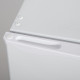 91 Litre Freestanding Under Counter Fridge Freezer, Small Fridge with Chiller Box, Adjustable Thermostat, 47.5cm Wide, White