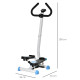 Twister Stepper, Step Machine with Adjustable Resistance, LCD Screen - Blue