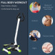 Twister Stepper, Step Machine with Adjustable Resistance, LCD Screen - White