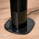 31&quot; Freestanding Tower Fan, 3 Speed 3 Mode, 7.5H Timer, Oscillating, LED Panel, Remote Control, 31 Inch Standing Fan, Black