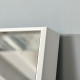 Full Length Mirror with Storage, Jewellery Cabinet with Mirror, Adjustable Angle and Stand, Lockable Jewellery Organiser for Bed