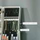 Full Length Mirror with Storage, Jewellery Cabinet with Mirror, Adjustable Angle and Stand, Lockable Jewellery Organiser for Bed