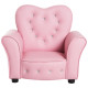Kids Armchair Toddler Chair Seating Relax Playroom Seater Girl Princess Pink