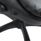Executive Office Chair with Massage and Heat, High Back PU Leather Massage Office Chair with Adjustable Height, Black