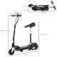 Outdoor Ride On Powered Scooter 120W Motor Bike 2 x 12V Battery - Black