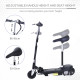 Outdoor Ride On Powered Scooter 120W Motor Bike 2 x 12V Battery - Black