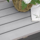 Outsunny Wooden Cart Wagon Wheel 2 Seater Garden Bench Outdoor Garden Armrest Chair Rustic High Back Loveseat Grey