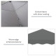 Outsunny 3 x 3cm Adjustable Height Pop-Up Gazebo, with Bag - Grey