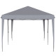 Outsunny 3 x 6 m Pop Up Gazebo, Foldable Canopy Tent, Height Adjustable Wedding Awning Canopy w/ Carrying Bag, Grey