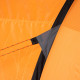 Outsunny 4-5 Person Pop-up Camping Tent Family Tent w/ 2 Mesh Windows &amp; PVC Windows Portable Carry Bag for Outdoor Trip, Orange