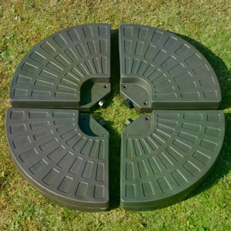 Outsunny Set of 4 Fillable Parasol Weights - 100kg