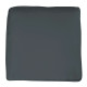 Outsunny Garden Rattan Sofa Cushion Polyester Cover Replacement Outdoor- No Cushion Included, Dark Grey