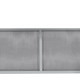 Outsunny Metal Garden Swing Chair, 3-Seater Swing Seat, Patio Hammock Bench Canopy Lounger, Light Grey
